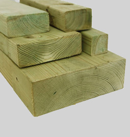 Tanalised timber